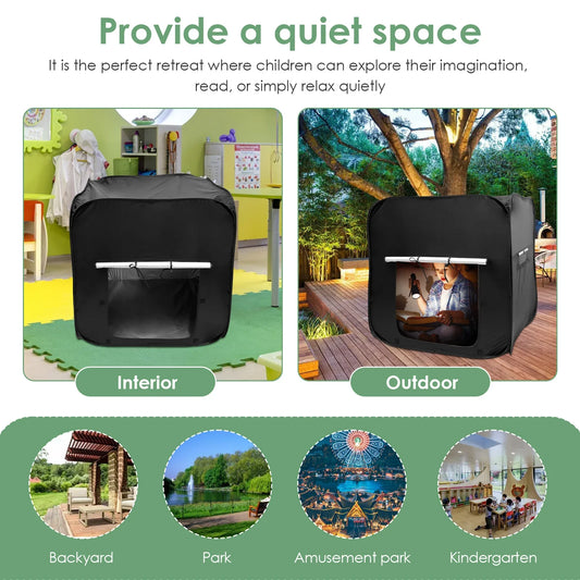 Sensory Tent for Kids Portable Children's Indoor Pop-Up Tent