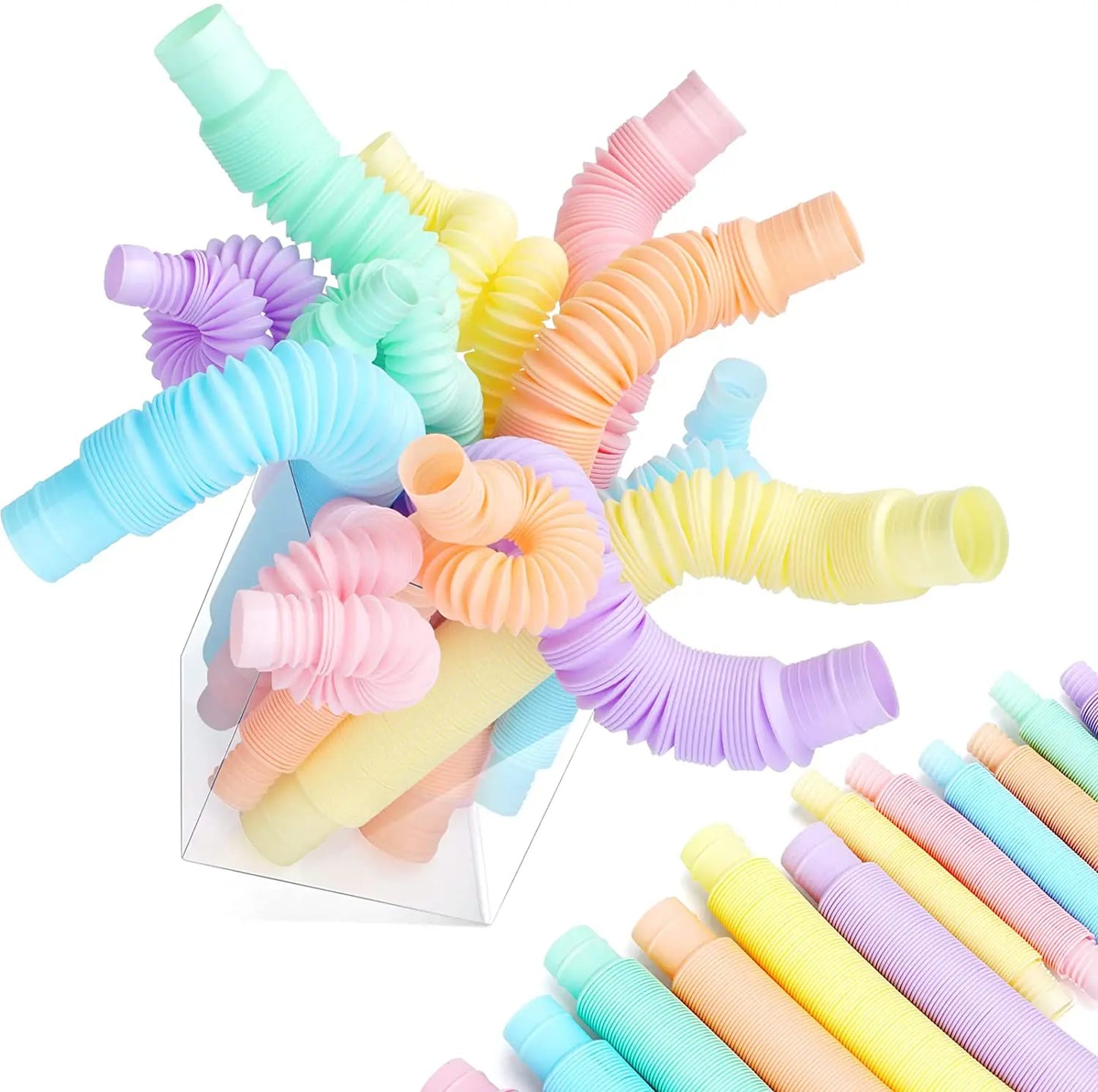 4 Pack Mini Tube Sensory Fidget Toy