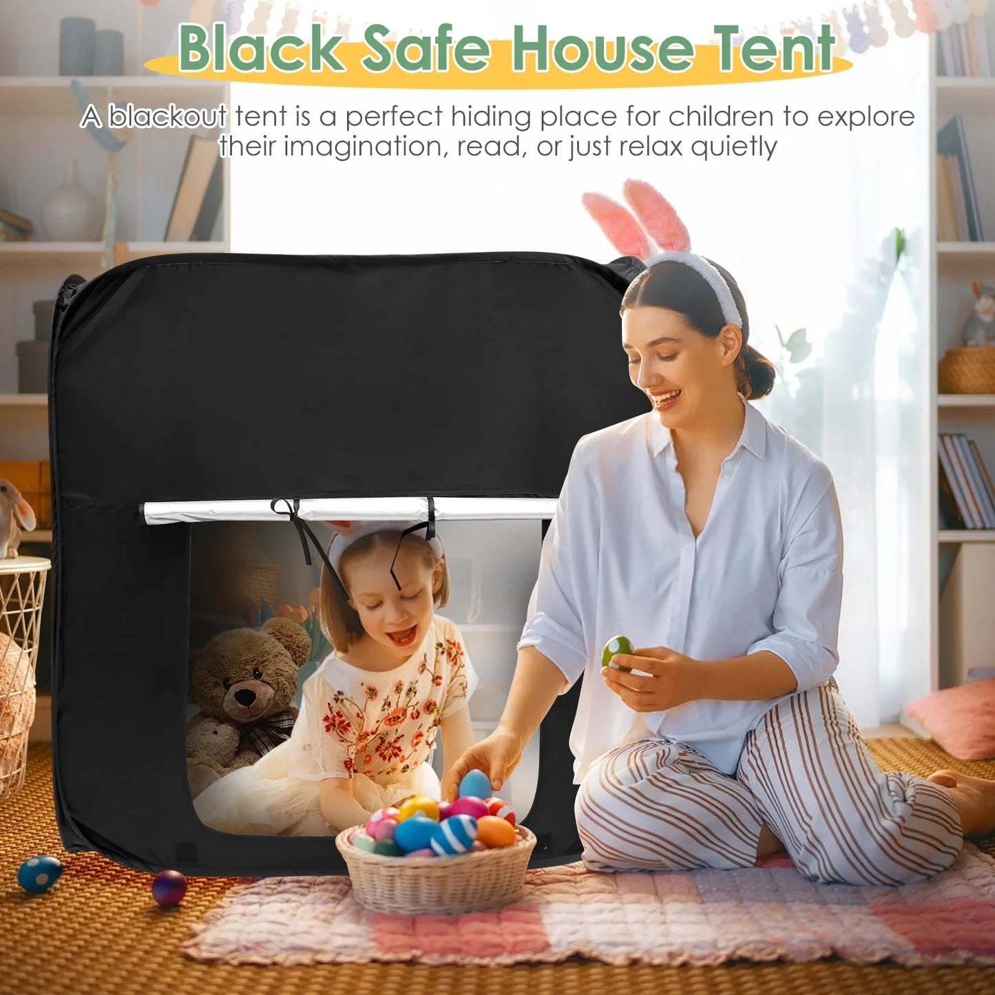 Sensory Tent for Kids Portable Children's Indoor Pop-Up Tent