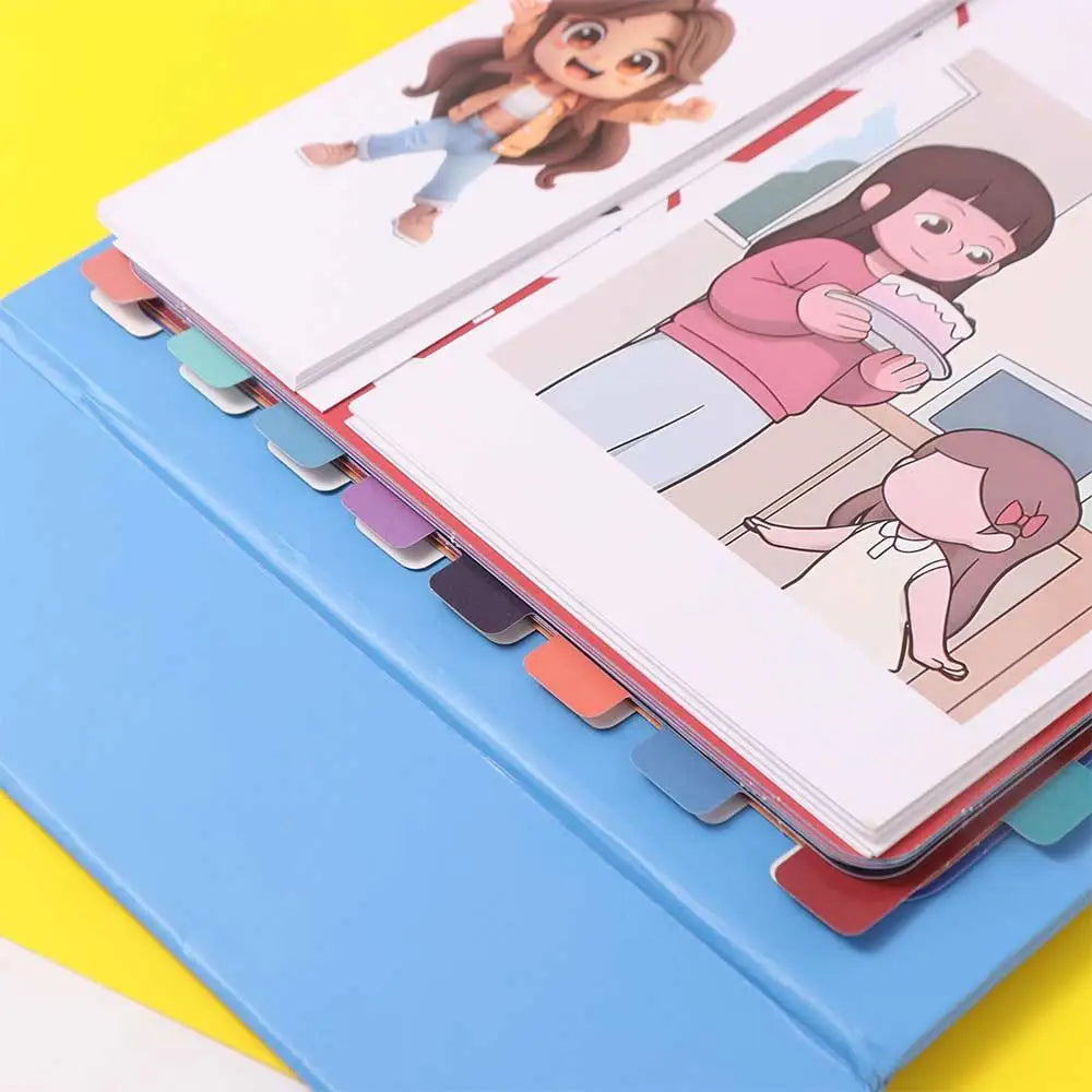 Early Educational Feelings and Emotions Book Montessori Interactive Social Emotional Book Funny Creative Reading Flip Book