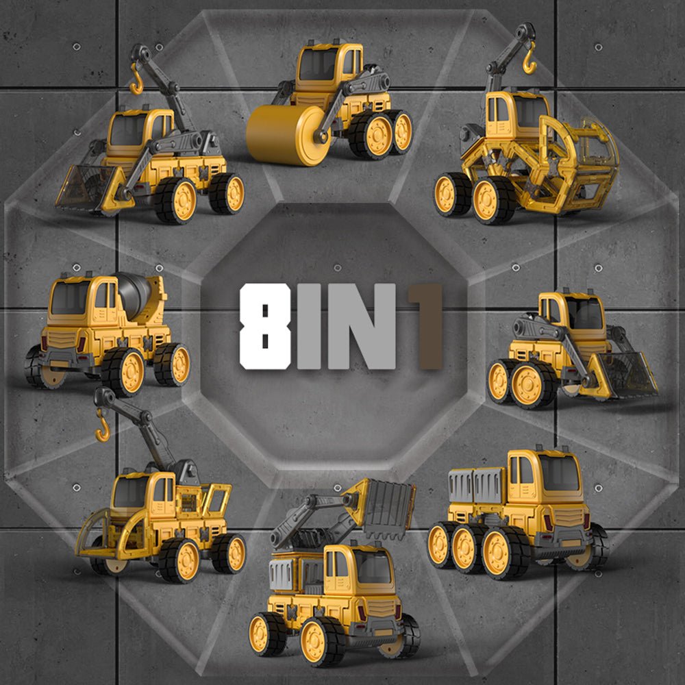 DanBaoLe Programming Magnetic Truck DIY Assembly Remote Control