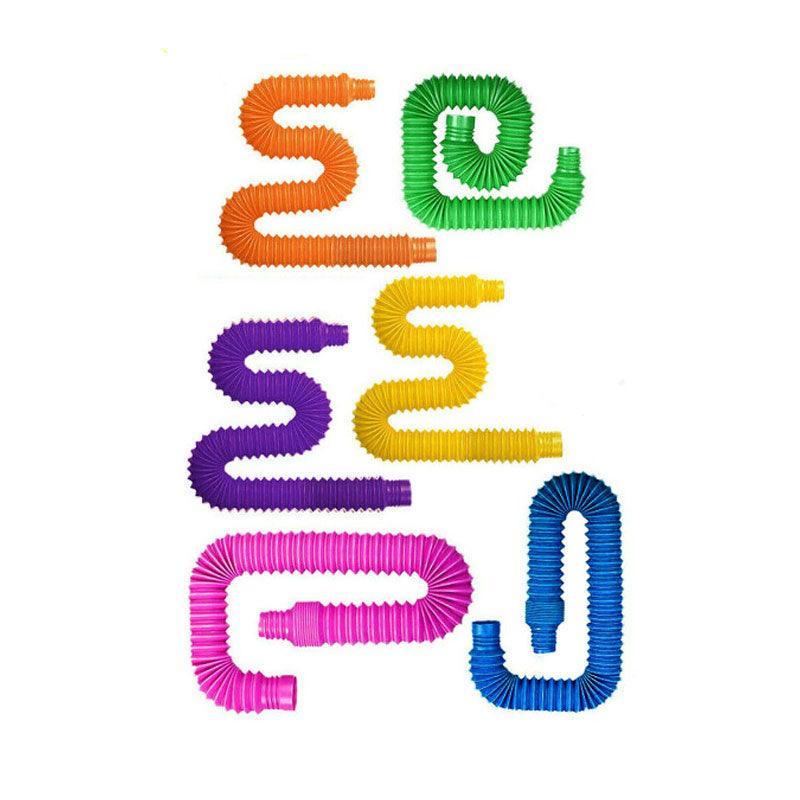 6Pcs Sensory Pop Tube Fidget Toys
