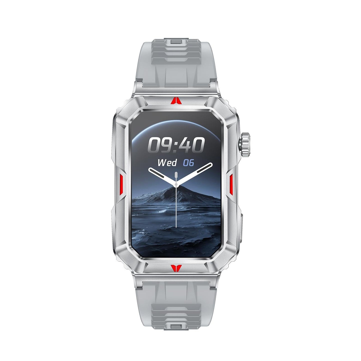 Smart Bracelet With Sleep Detection And Silicone Strap - Camo Black