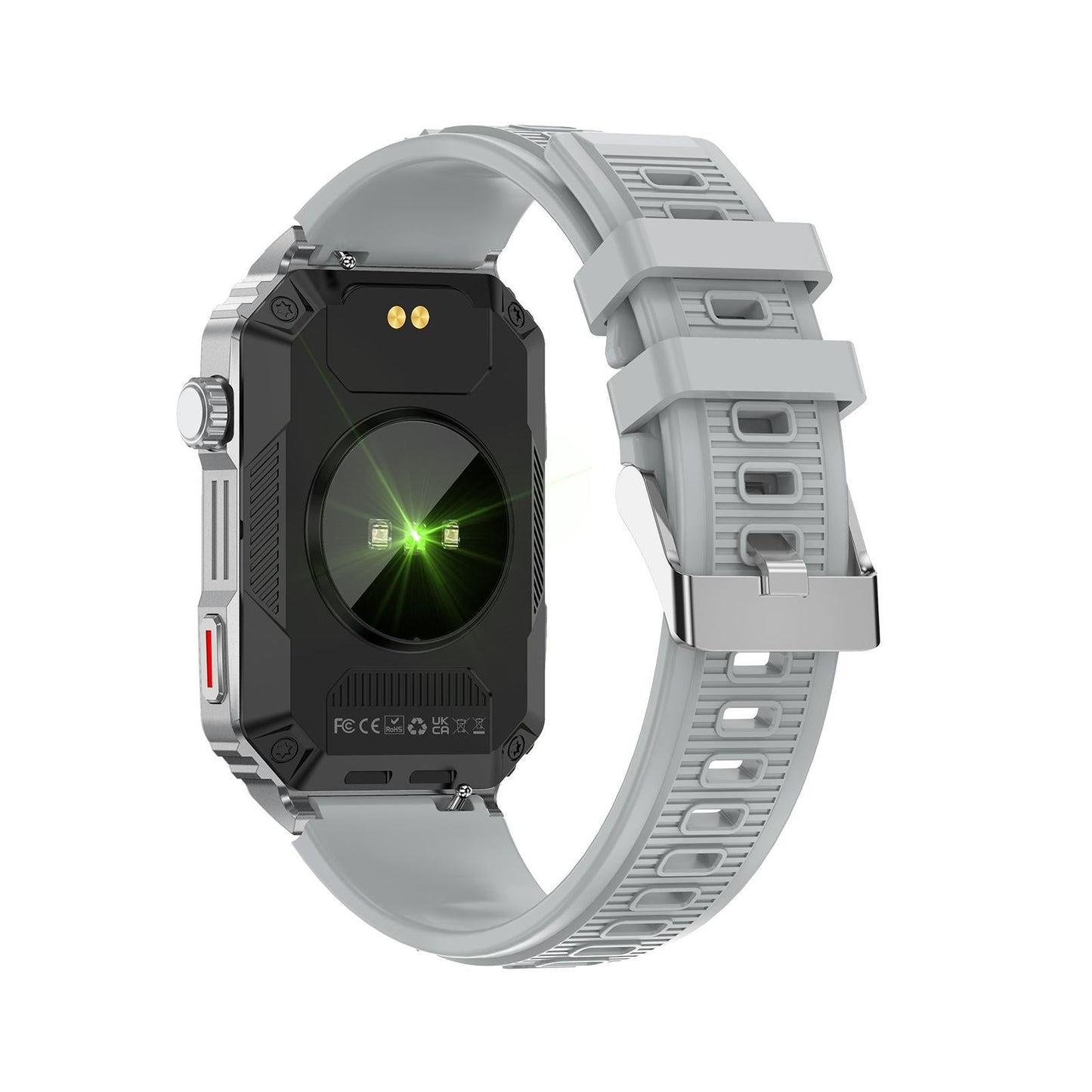 Smart Bracelet With Sleep Detection And Silicone Strap - Camo Black