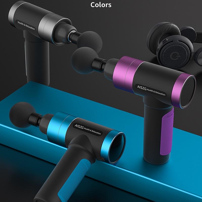 Extreme Edition Rechargeable Muscle Massage Gun - Purple