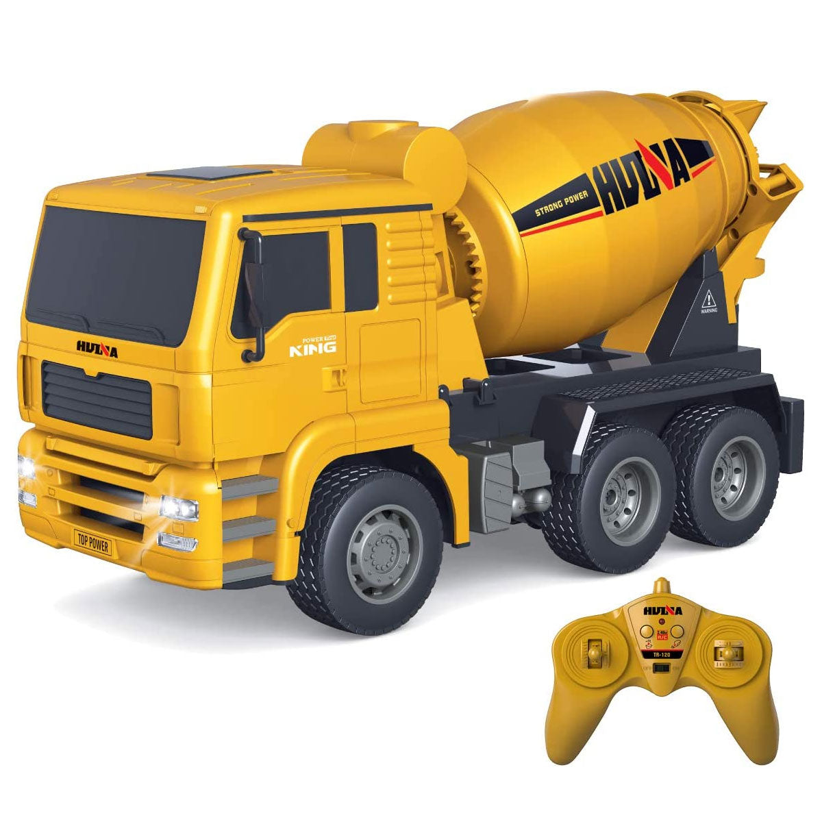 Huina 1/18 RC Engineering Construction Concrete Cement Mixer Truck Remote Control