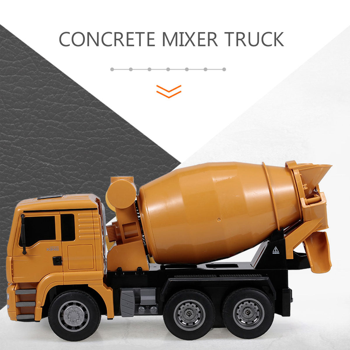 Huina 1/18 RC Engineering Construction Concrete Cement Mixer Truck Remote Control