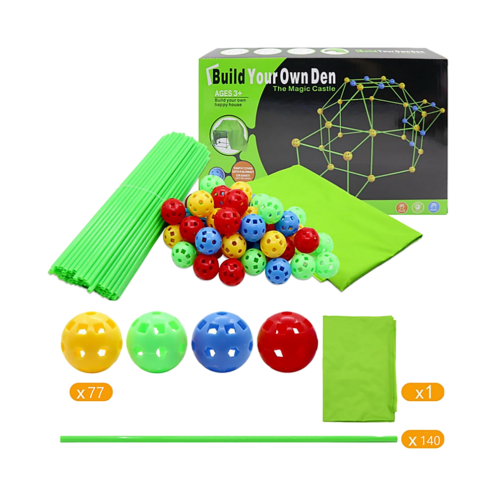 Versatile Construction Set – Creative Building Fort