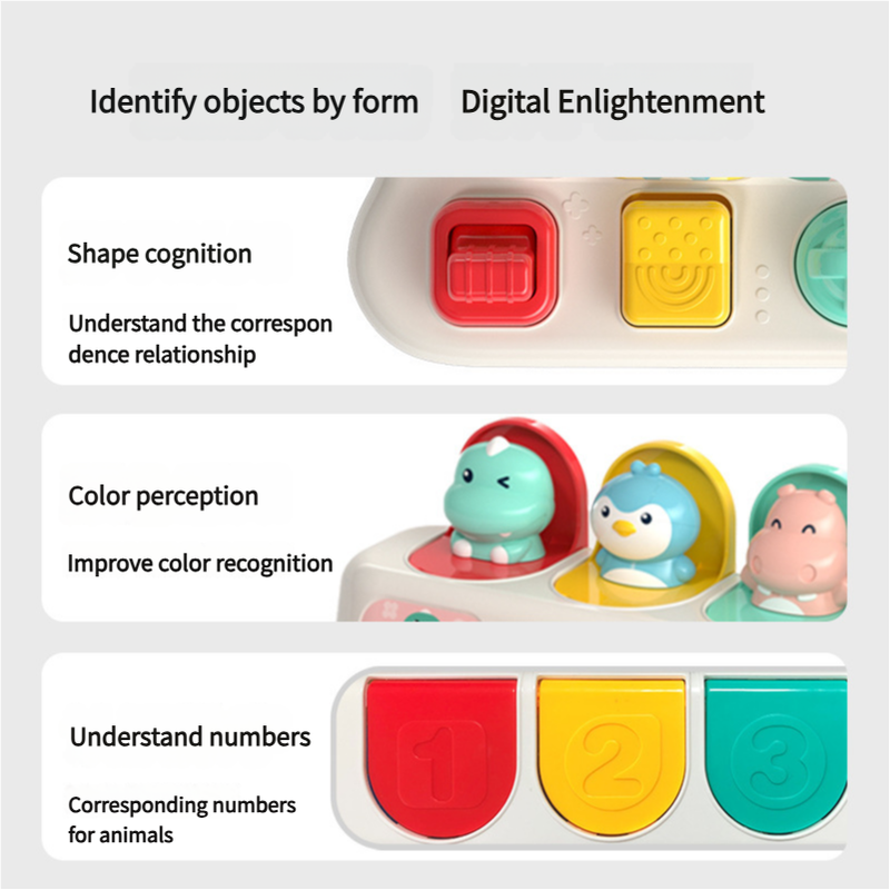 Transportation Shape Sorter Toy - Educational Toy for Toddlers 18 Months and Above