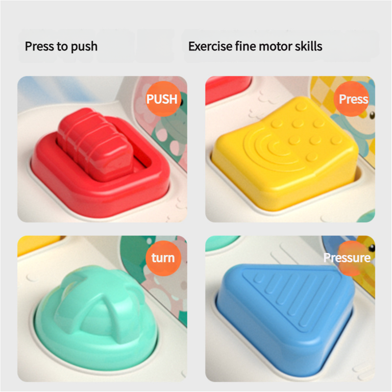 Dinosaur Shape Sorter Toy - Educational Toy for Toddlers 18 Months and Above