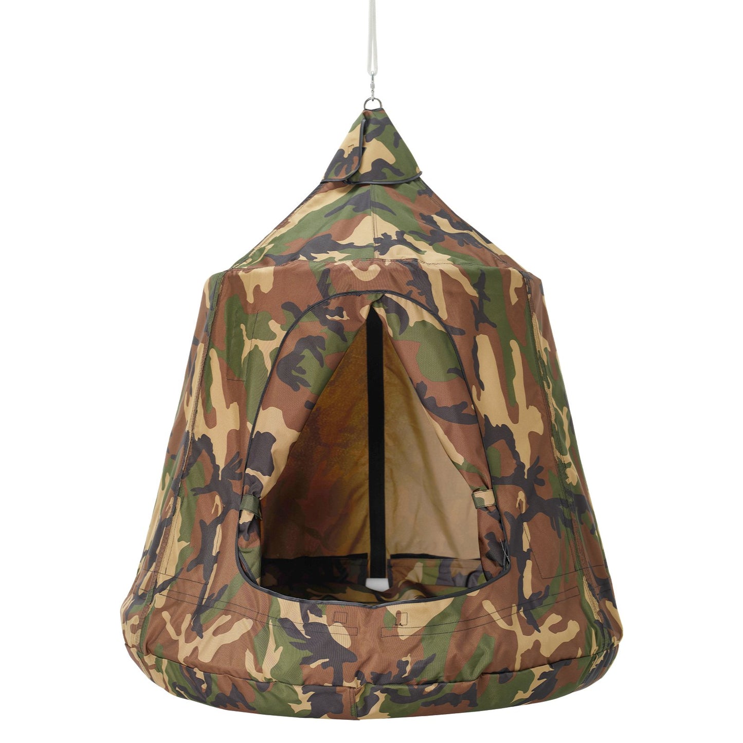 VEVOR Hanging Tree Tent, 330 LBS Capacity Hanging Tent Swing for Indoor and Outdoor Hammock Sensory Swing Chair w/LED