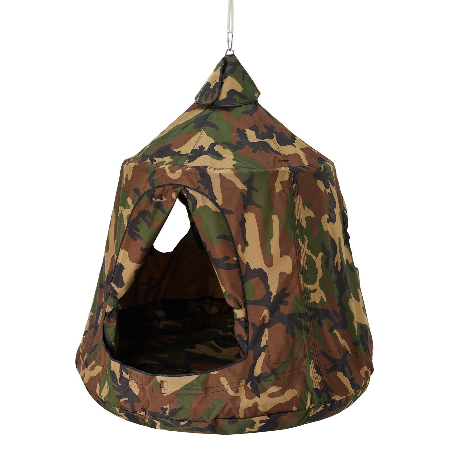 VEVOR Hanging Tree Tent, 330 LBS Capacity Hanging Tent Swing for Indoor and Outdoor Hammock Sensory Swing Chair w/LED