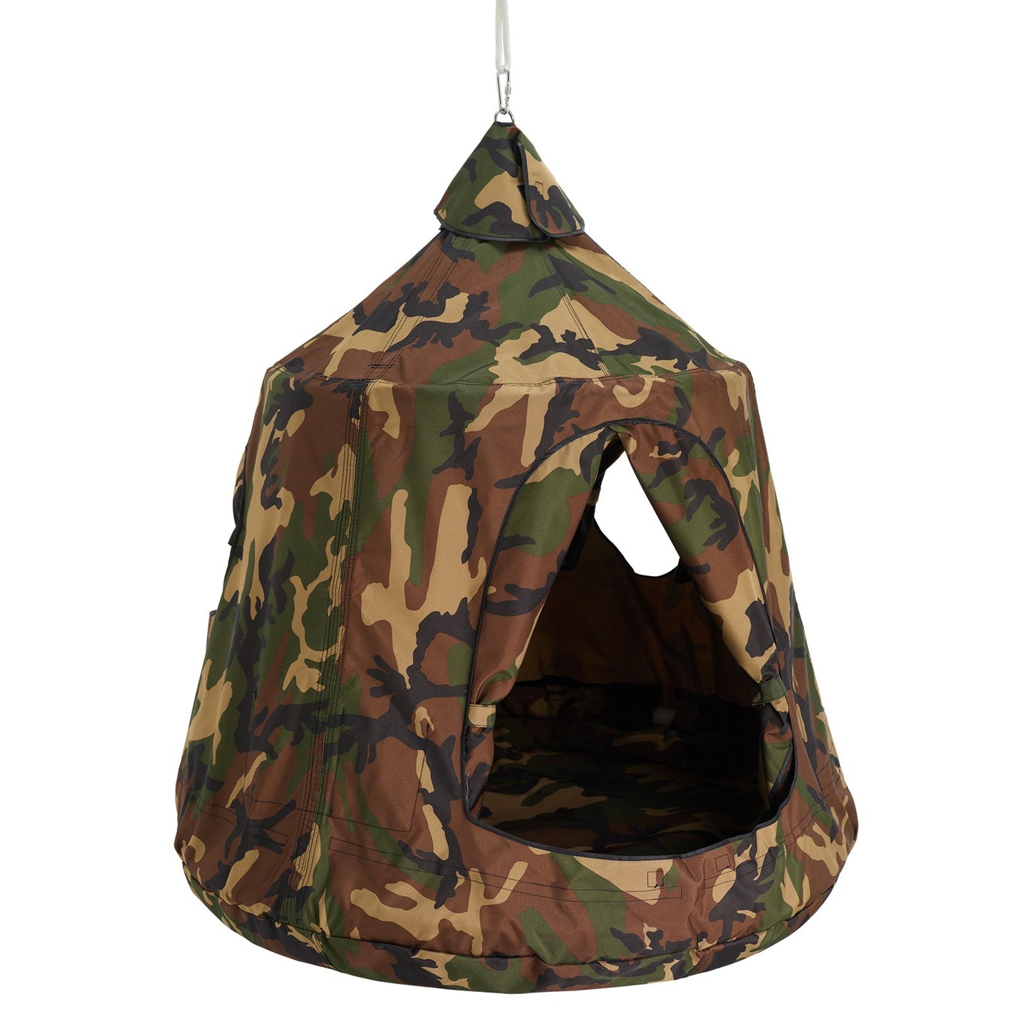VEVOR Hanging Tree Tent, 330 LBS Capacity Hanging Tent Swing for Indoor and Outdoor Hammock Sensory Swing Chair w/LED