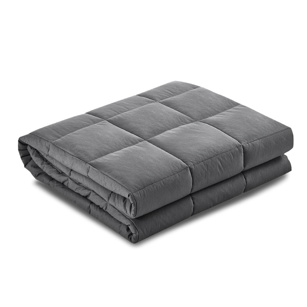 Giselle Bedding Weighted Blanket – Dark Grey (2.3kg)