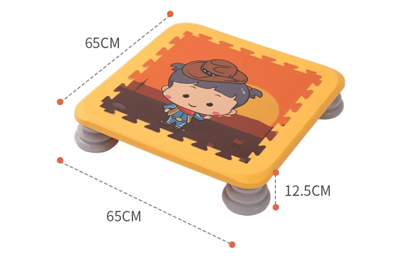 Kids Sensory Trampoline – Safe Indoor Mini Trampoline