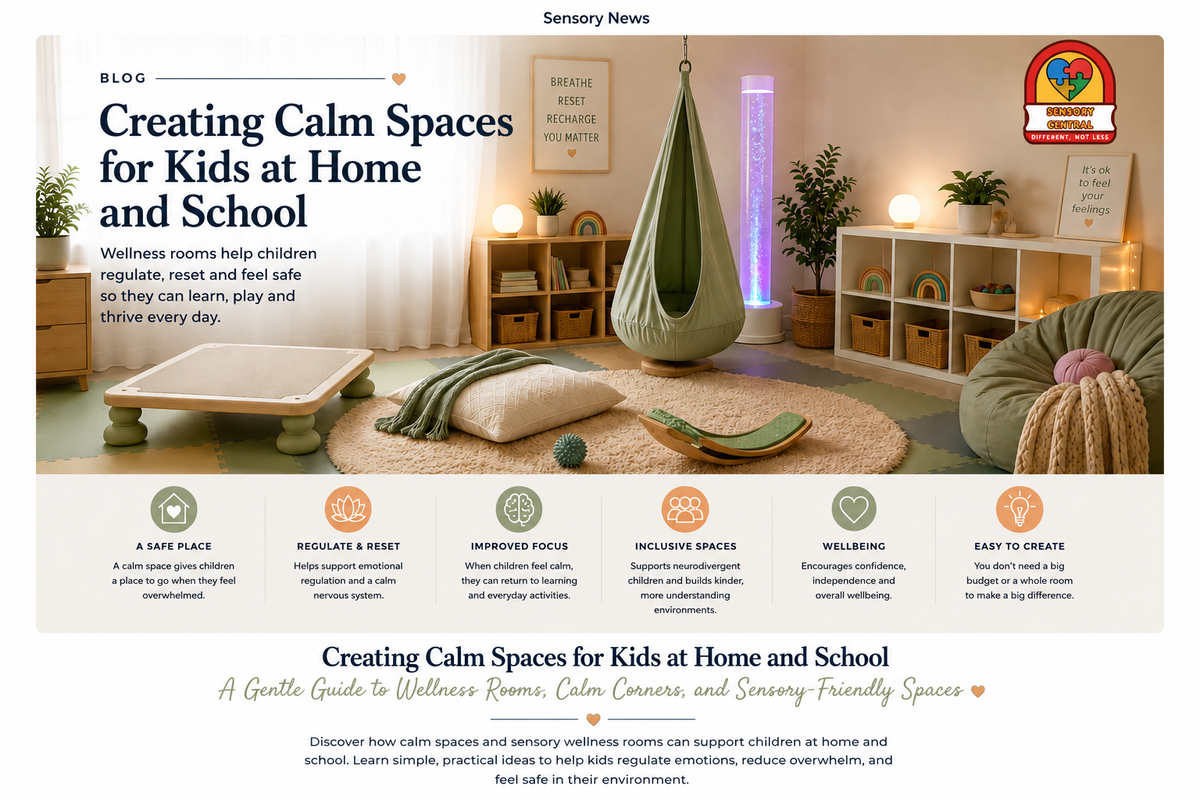 Creating Calm Spaces for Kids at Home and School