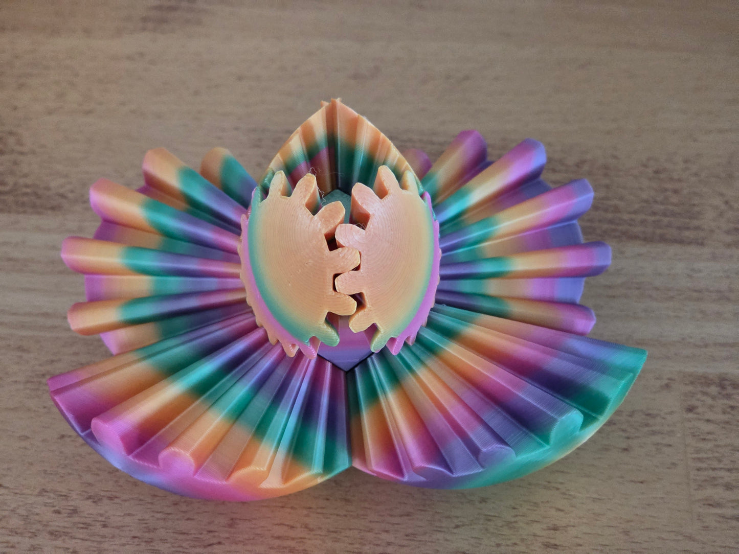 3D Fidget Spinner – Gear Sphere Sensory Toy