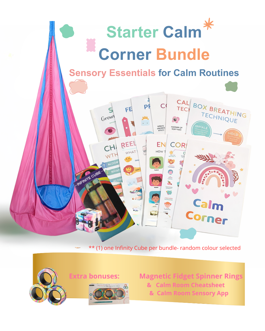 Starter Calm Corner Bundle - Pink