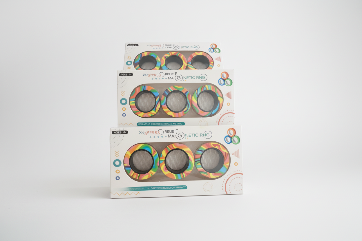Magni Rings Magnetic Fidget Rings – Sensory Toy for Focus, ADHD & Autism | Sensory ...