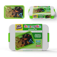 Dinosaur Dig Sensory Bin