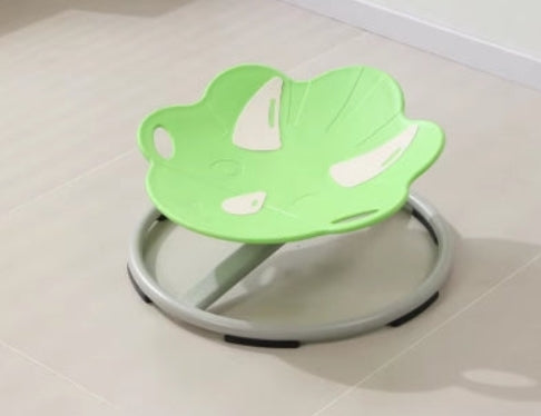 Green dinosaur spinning chair