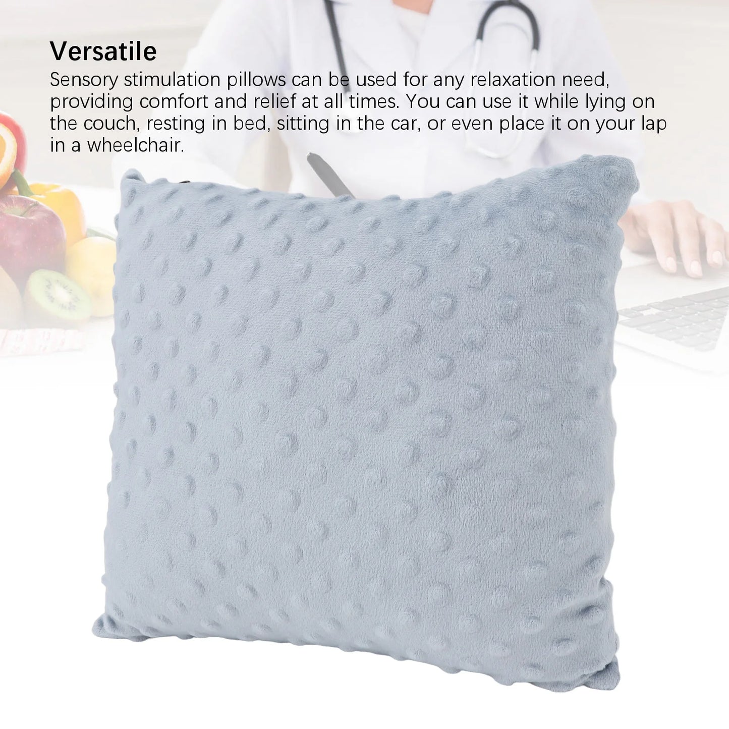 Sensory Pillow Pressure Relief with Textured Stimulation