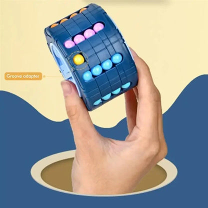 3D Rotating Cylinder Cube Sensory Toy
