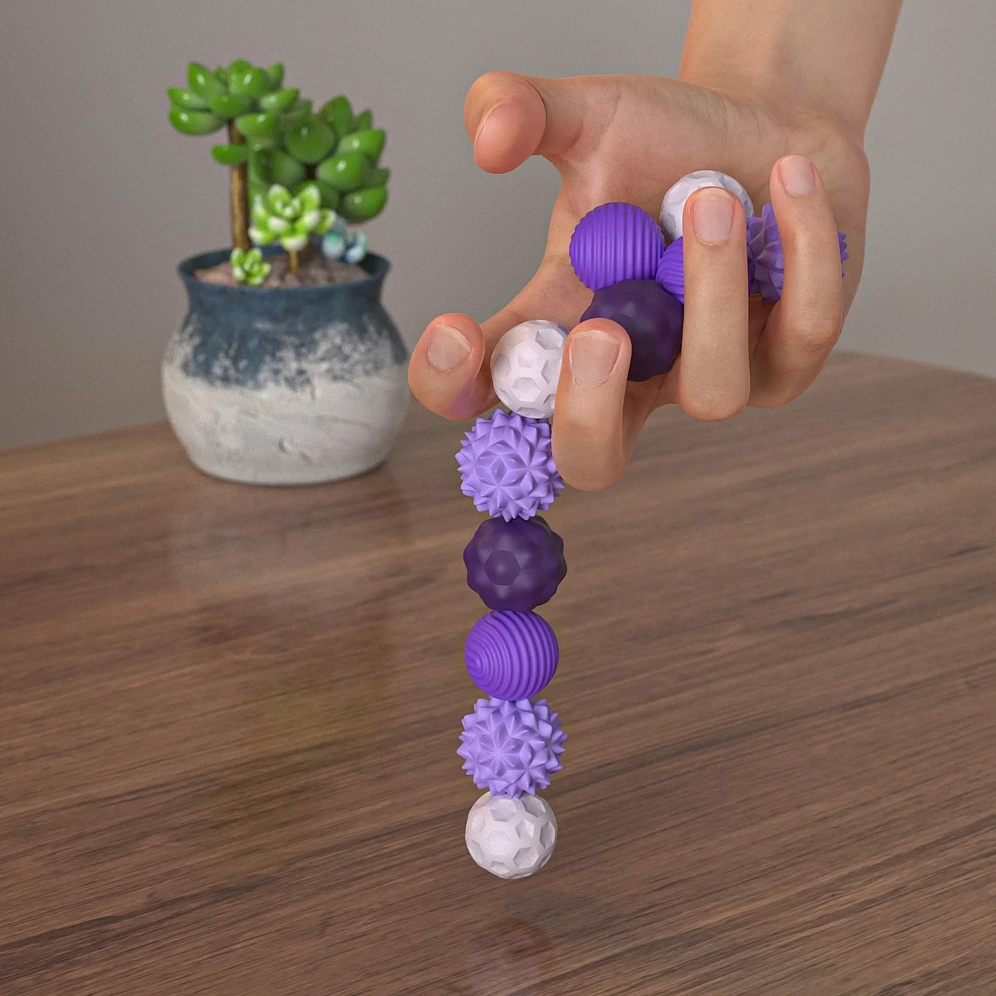 Silicone Magnetic Sensory Balls – Calming Fidget Toy for Kids & Adults