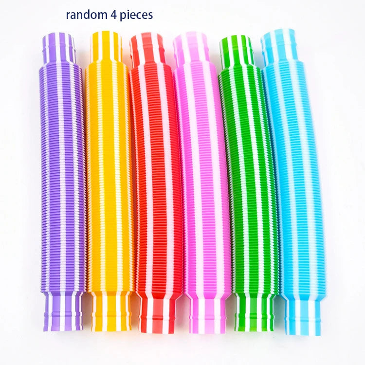 4 Pack Mini Tube Sensory Fidget Toy