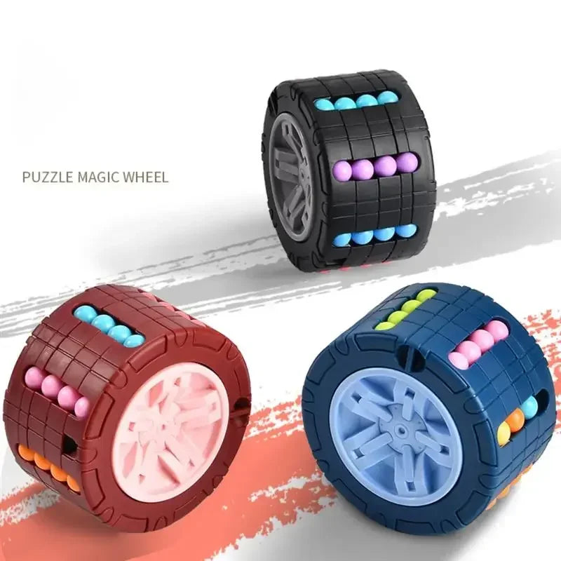 3D Rotating Cylinder Cube Sensory Toy