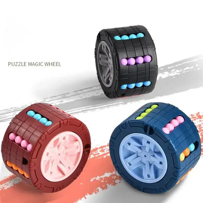 3D Rotating Cylinder Cube Sensory Toy