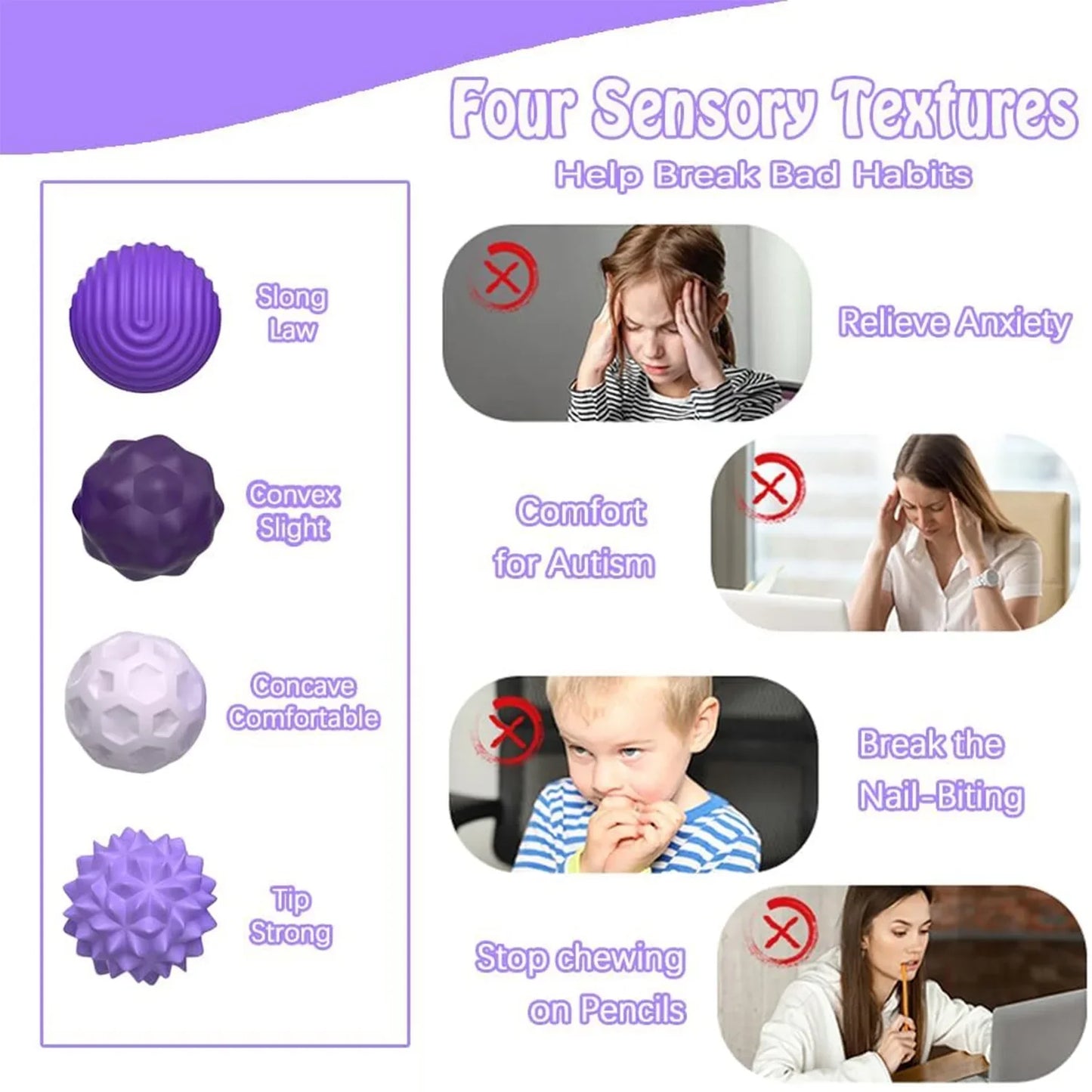 Silicone Magnetic Sensory Balls – Calming Fidget Toy for Kids & Adults