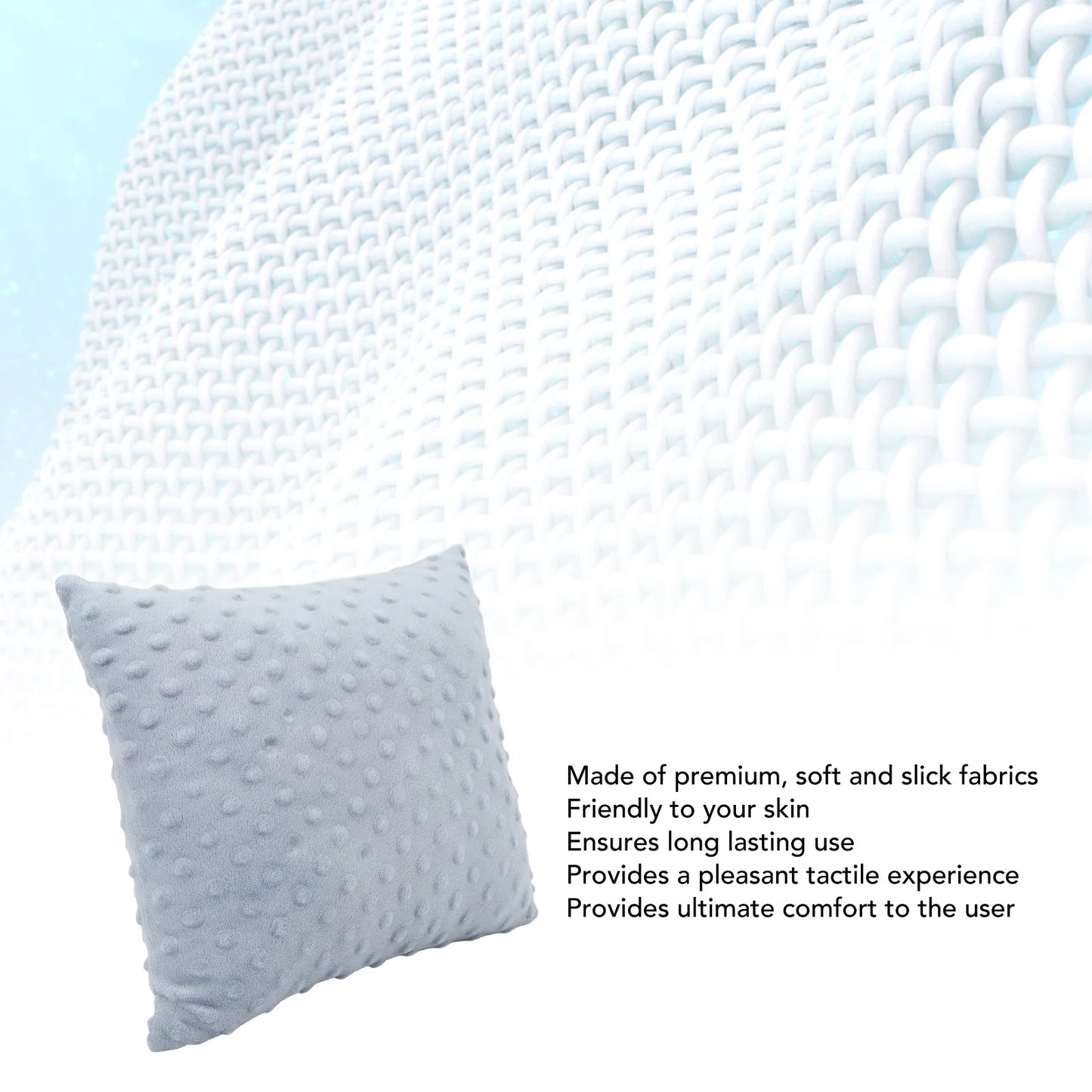Sensory Pillow Pressure Relief with Textured Stimulation