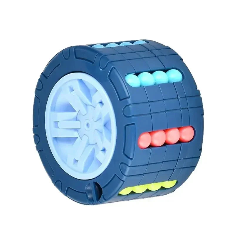 3D Rotating Cylinder Cube Sensory Toy
