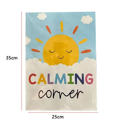 Calm Down Corner Posters – Feelings Wheel & Emotions Chart