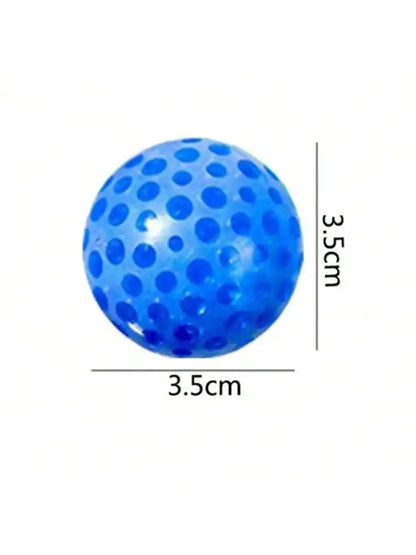 Sensory Stress Balls for Adults and Kids Fidget Squishy Toys 10-Pack, Sensory Toy for Kids with Autism,Stress Relief Ball 3.5cm