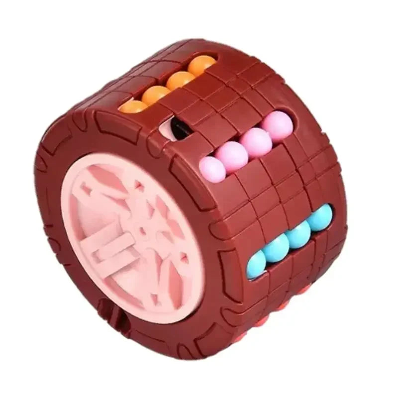 3D Rotating Cylinder Cube Sensory Toy