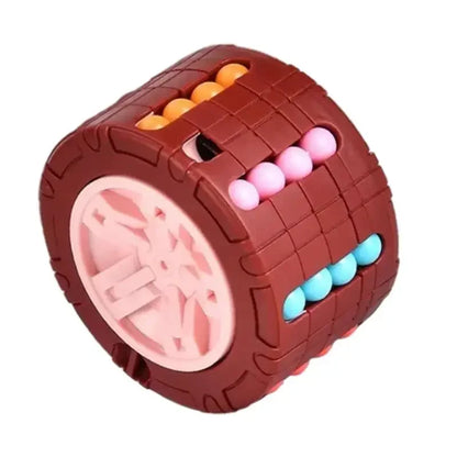 3D Rotating Cylinder Cube Sensory Toy