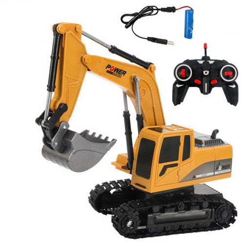 RC Digger Remote Control Excavator Construction Truck Vehicle RC Toys 6CH