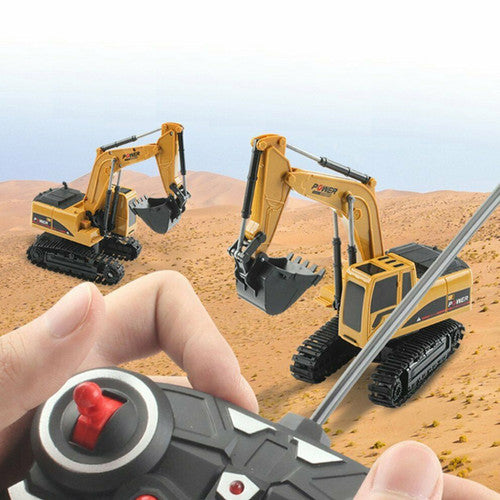 RC Digger Remote Control Excavator Construction Truck Vehicle RC Toys 6CH