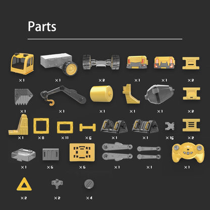 DanBaoLe Programming Magnetic Truck DIY Assembly Remote Control
