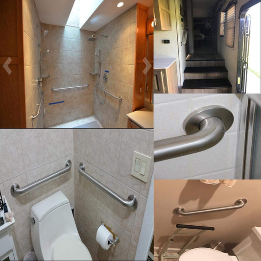 30cm Stainless Steel Handle for Shower or Toilet Grab Bar