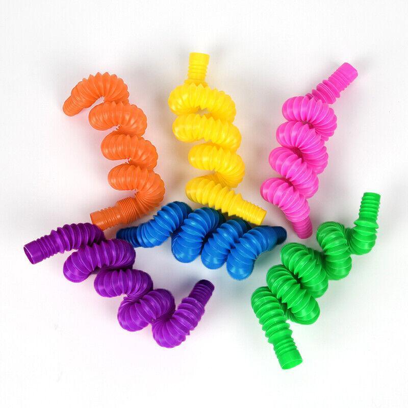 6Pcs Sensory Pop Tube Fidget Toys