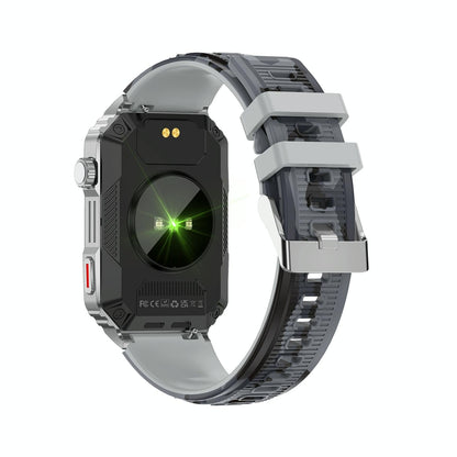 Smart Bracelet With Sleep Detection And Silicone Strap  - Camo Black
