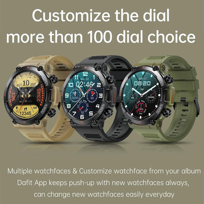 Smart Heart Rate And Blood Pressure Wristband - Monitor - Khaki