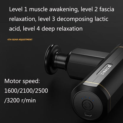 Portable Electric Muscle Massager For Neck And Body - White