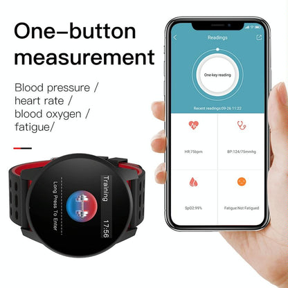 Waterproof Smart Bracelet With Call Heart Sleep Bp And Oxygen Monitoring - Ip67 - Green