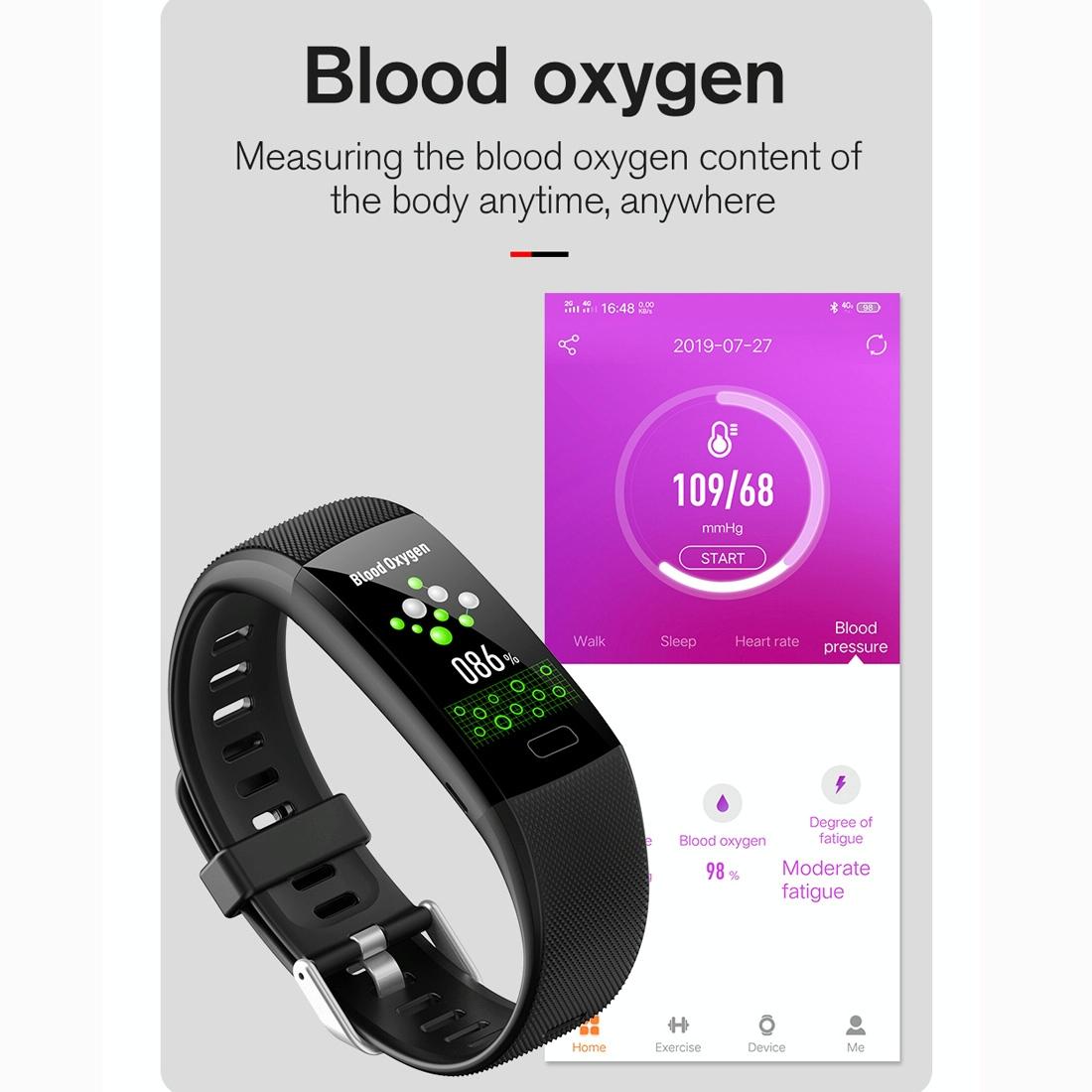 Smart Health Bracelet With Call Reminder And Monitoring - Purple