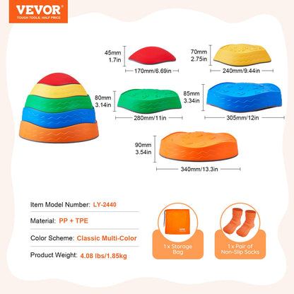 5-Piece Sensory Steppingstone Set – Balance, Focus & Confidence Through Play
