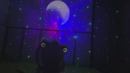 Astronaut Galaxy Star Projector Speaker – Calming Night Light for Kids with ADHD